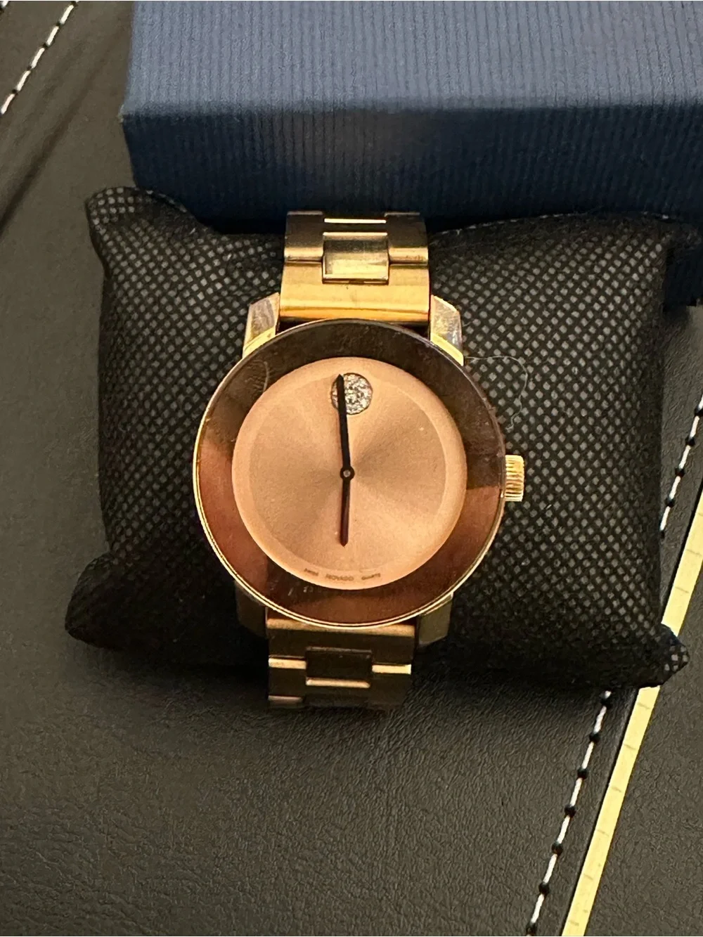 Movado Bold Watches with crystals pre owned